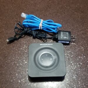 Grandstream HT801 Single-port Analog Telephone Adapter Eith Vable And Power Cord